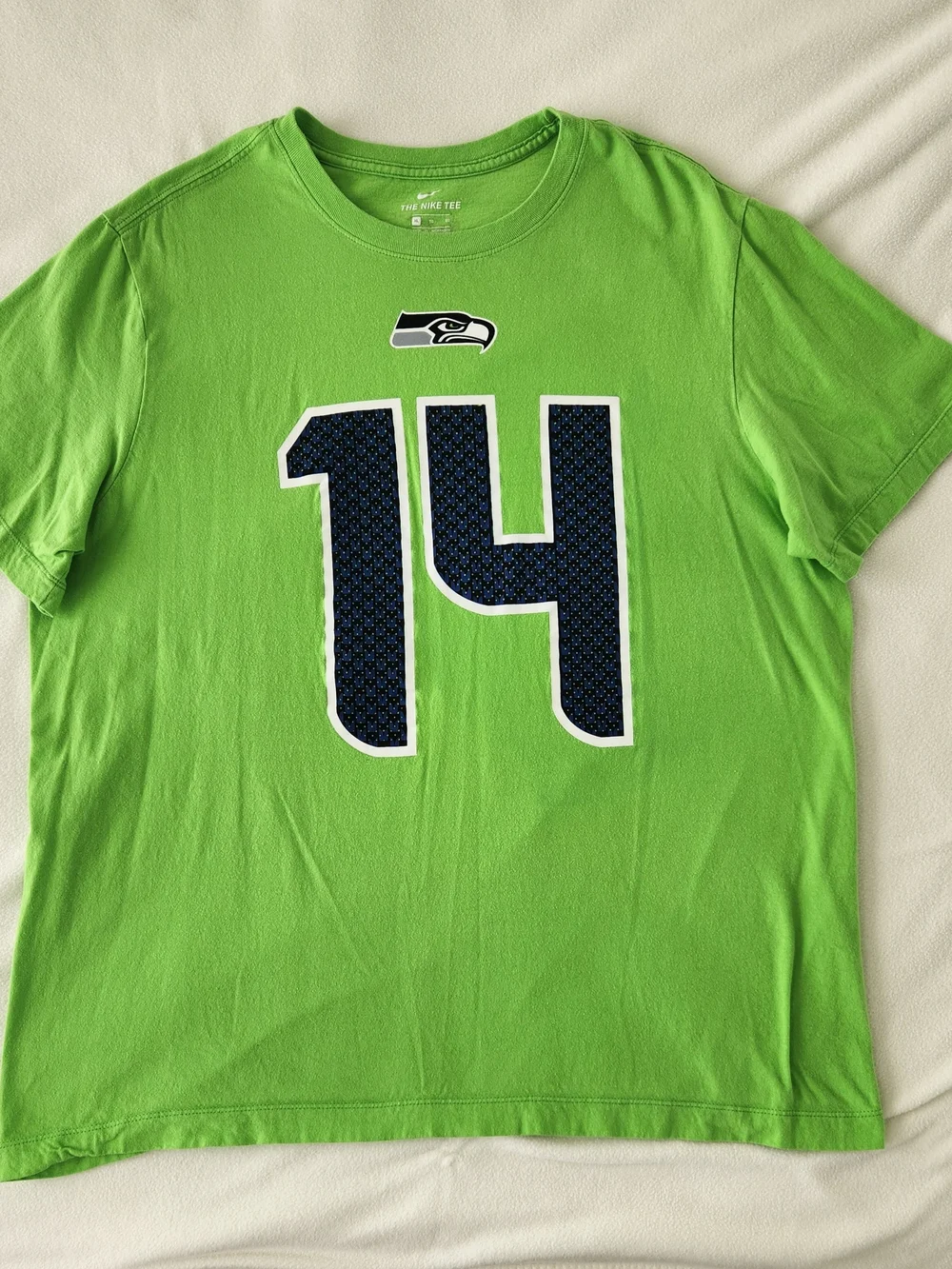 Nike Seattle Seahawks DK Metcalf 14 T Shirt Size XL Preowned Excellent Condition